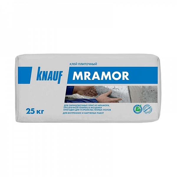 КНАУФ Мрамор (25кг) клей для мраморной, мозаичной и прозрачной плитки